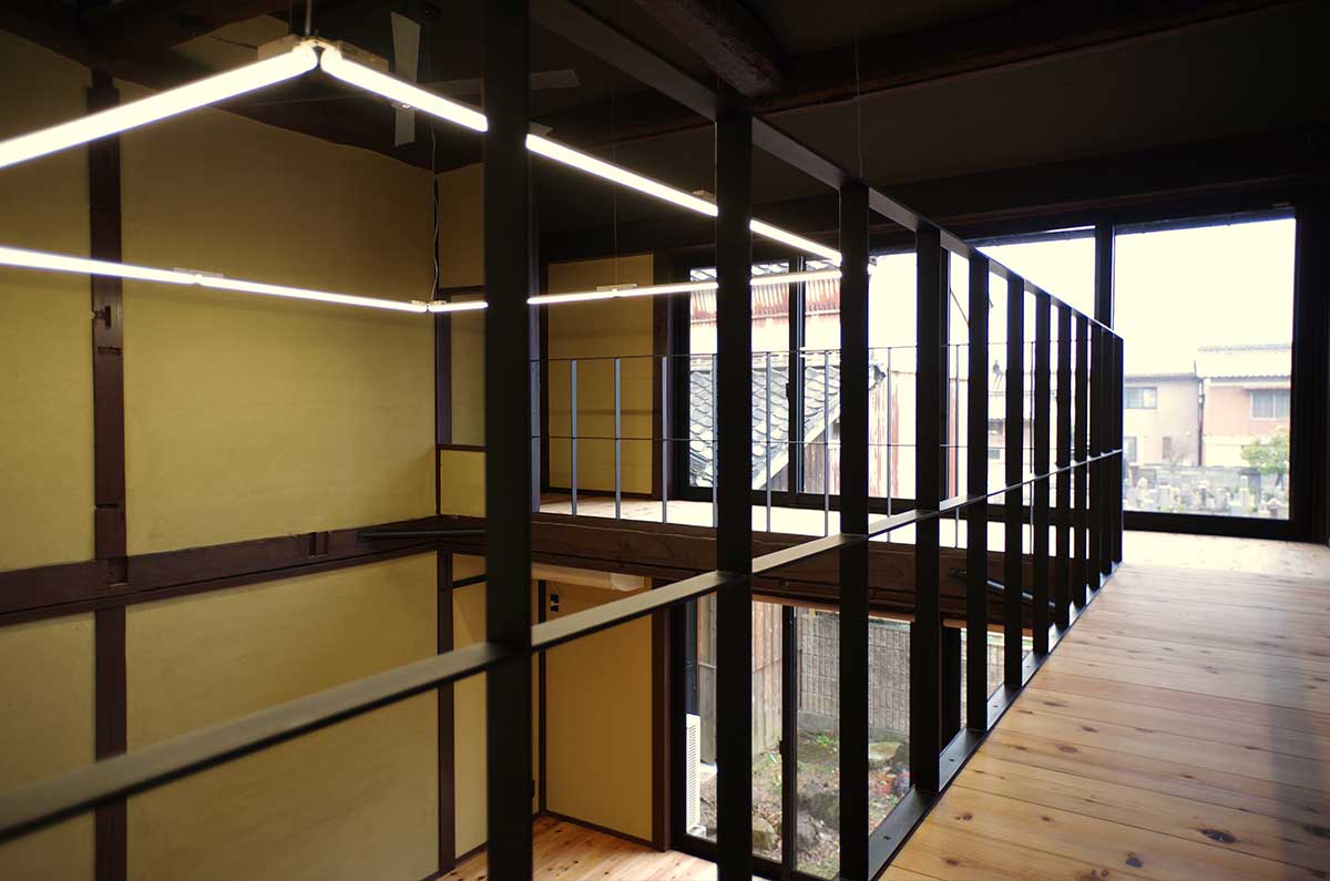 吹き抜けにリノベーション